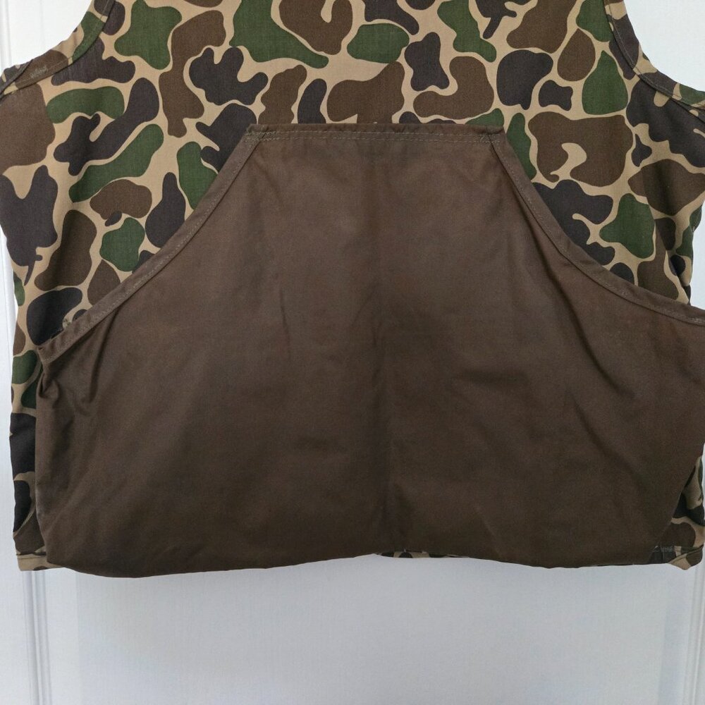 Jim Catfish Hunter SafTbak Men’s Vest Brown/Camo Large - Picture 8 of 9